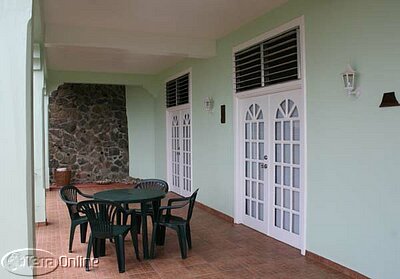 Ground floor balcony