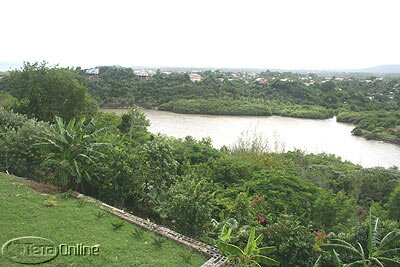 Town of Micoud in the distance