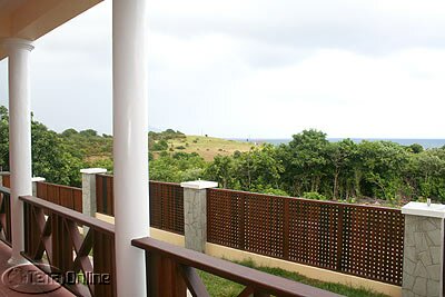 Ground floor balcony view