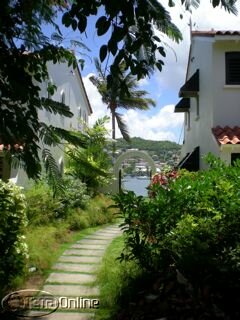 Pathway to the waterfront