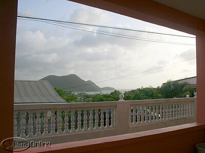 View from ground floor veranda