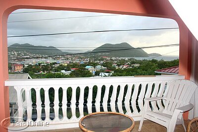 Rodney Bay marina view