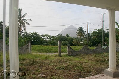 Piton view at front