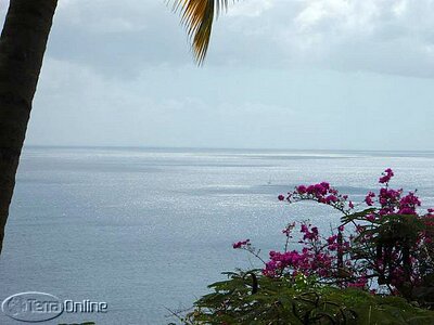 Sea view from balcony