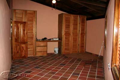 One of the ground floor bedrooms