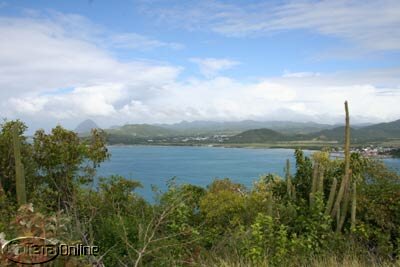 The southern town of Vieux Fort