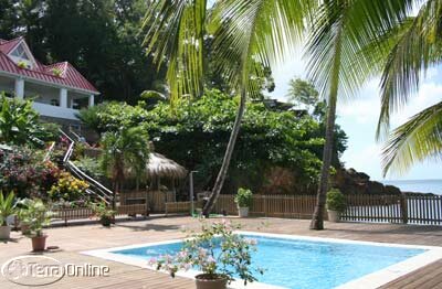 Fresh-water pool  & deck