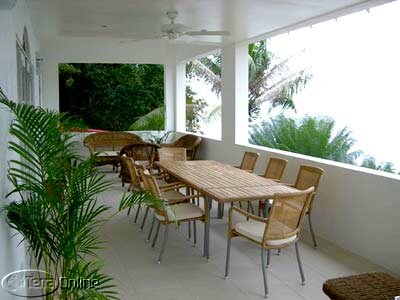 Main house balcony