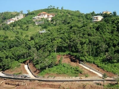 Neighbouring luxury development under construction