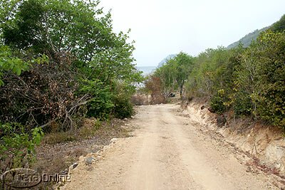 Access currently via unsealed road
