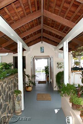 Entrance walkway